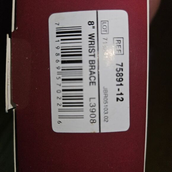 FLA Orthopedics ProLite 8″ Wrist Brace Women’s Size 8 NWT OB Breathable Support - Picture 5 of 8